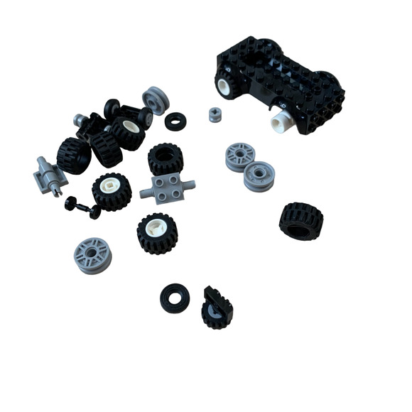 LEGO Tires, Axels, & Wheels Mixed Lot - Picture 1 of 2